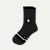 Ruffle Athletic Half Calf Socks - black L [10942]