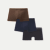 Men's Soft Flex Trunk 3-Pack - Moss Navy Mix L