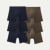 Men's Soft Flex Boxer Brief 6" 6-Pack - Navy Oak Moss L