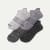 Marl Ankle Sock 4-Pack - Shades L [9037]