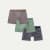 Men's Soft Flex Slim Boxer 3-Pack - Grey Sage Navy Mix L