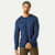 Men's Merino Blend Crew Neck Long Sleeve T-Shirt - Moon Lagoon MO1 [7052]