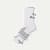 Running Half Calf Socks - white L [9929]