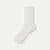 Women’s Floral Lace Half Calf Socks - soft white L [9996]