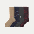 Men's Valentine's Day Dress Calf Socks - Heart Mix L [8438]