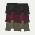 Men's Cotton Modal Blend Boxer 6-Pack - Birdseye Green Burgundy Mix L