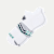 All Sport Ankle Socks - white navy L [10444]