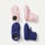 Baby Bow Gripper Slipper 2-Pack - Cloud Pink x NIght Bloom / 6-12 L