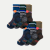 Men's Hiking Calf Sock 6-Pack - Sunset Mix L