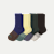 Youth Marl Calf Sock 4-Pack - cosmic yellow mix L [10285]