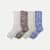 Summer Slub Calf - Chocolate Blue Mix L [9103]