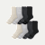 Merino Wool Blend Half Calf Sock 8-Pack - Mixed
