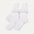 Women’s Scallop Cuff Quarter Sock 4-Pack - White Lavender Mix