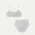 Womenâ€™s Super Soft Bralette + Brief Pack - Varsity Grey Heather L