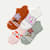 Women's Garden Party Ankle Sock 4-Pack - pink sage mix L [9864]