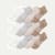Women's Solids Ankle Sock 12-Pack - neutrals L