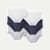 Men's Cotton Modal Blend Flyless Brief 6-Pack - Dark White Mix L