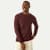 Air Slub Long Sleeve T-Shirt - Dark Cocoa MO1 [6834]