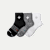 Men's All-Purpose Performance Quarter Socks - black white charcoal