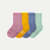 Junior Calf Sock 4-pack - blue mauve mix L [9884]
