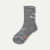 Running Half Calf Socks - grey L [9930]