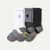 Women's All-Purpose Performance Work Calf Sock 3-Pack - white-black-mix - 1