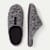 Men's Marl Knit House Slipper black-softwhite-layflat-2-transparent