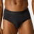 Cotton Modal Blend Brief - Black MO1 [8817]