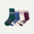 Youth Holiday Calf Sock 4-Pack - Forest Blue Mix L [8766]