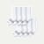 Men's Calf Sock 8-Pack - white - 10