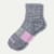 Marl Quarter Socks - Tidal Navy / Soft White L [6974]