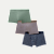 Men's Soft Flex Trunk 3-Pack - Grey Sage Navy Mix L