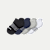 Youth Solids Ankle Sock 4-Pack - mixed-solids - 8