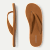 Women's Sunrise Nubuck Flip Flop - Sienna Tan L3 [10929]