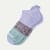 Tri-Block Ankle Sock - peri winkle mauve L [3628]