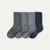 Youth Marl Calf Sock 4-Pack - marls-mix - 20