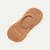 Lightweight No Show Socks Tan L