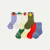 Junior Calf Sock 8-Pack - moss blue picnic mix L
