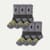 Targeted Compression Performance Calf Sock 6-Pack Charcoal L