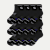Running Quarter Sock 12-Pack - black L
