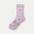Women’s Garden Party Half Calf Sock - washed lavender L [10149]