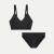Women's Seamless Scoop Bralette + Bikini - Black L