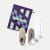 Women's Travel Compression Sock and Gripper Slipper 2-Pack - Bright White Mix L