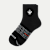 All-Purpose Performance Quarter Socks Black Neon Peach L [7524]