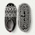Adult Gripper Slipper - Black Soft White L [9680]