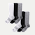 Men's Medical Grade Compression Knee High Sock 6-Pack (20-30mmHg) - Core Mix L