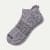 Marl Ankle Socks - Charcoal / White L [3360]
