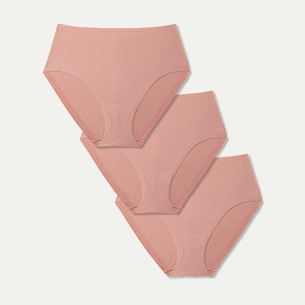 Women's No Show Hipster 3-Pack