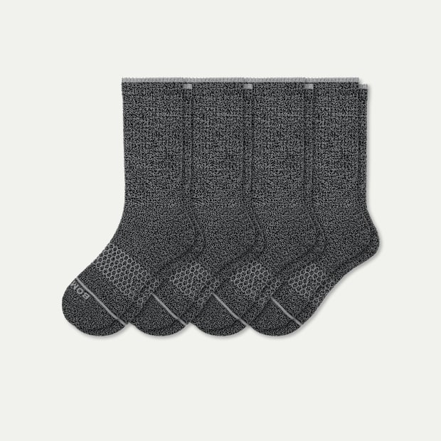 Women's Merino Wool Blend Calf Socks 4-Pack
