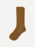 Classic Rib Calf Sock - Brownstone - L [8563]